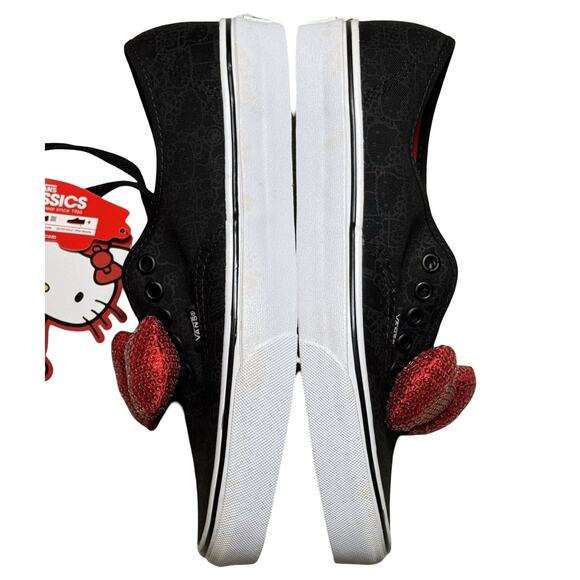VANS x HELLO KITTY AUTHENTIC (BLACK/BOW) SHOES (MEN 7.5/WOMEN 9) NEW in BOX! - Picture 7 of 8